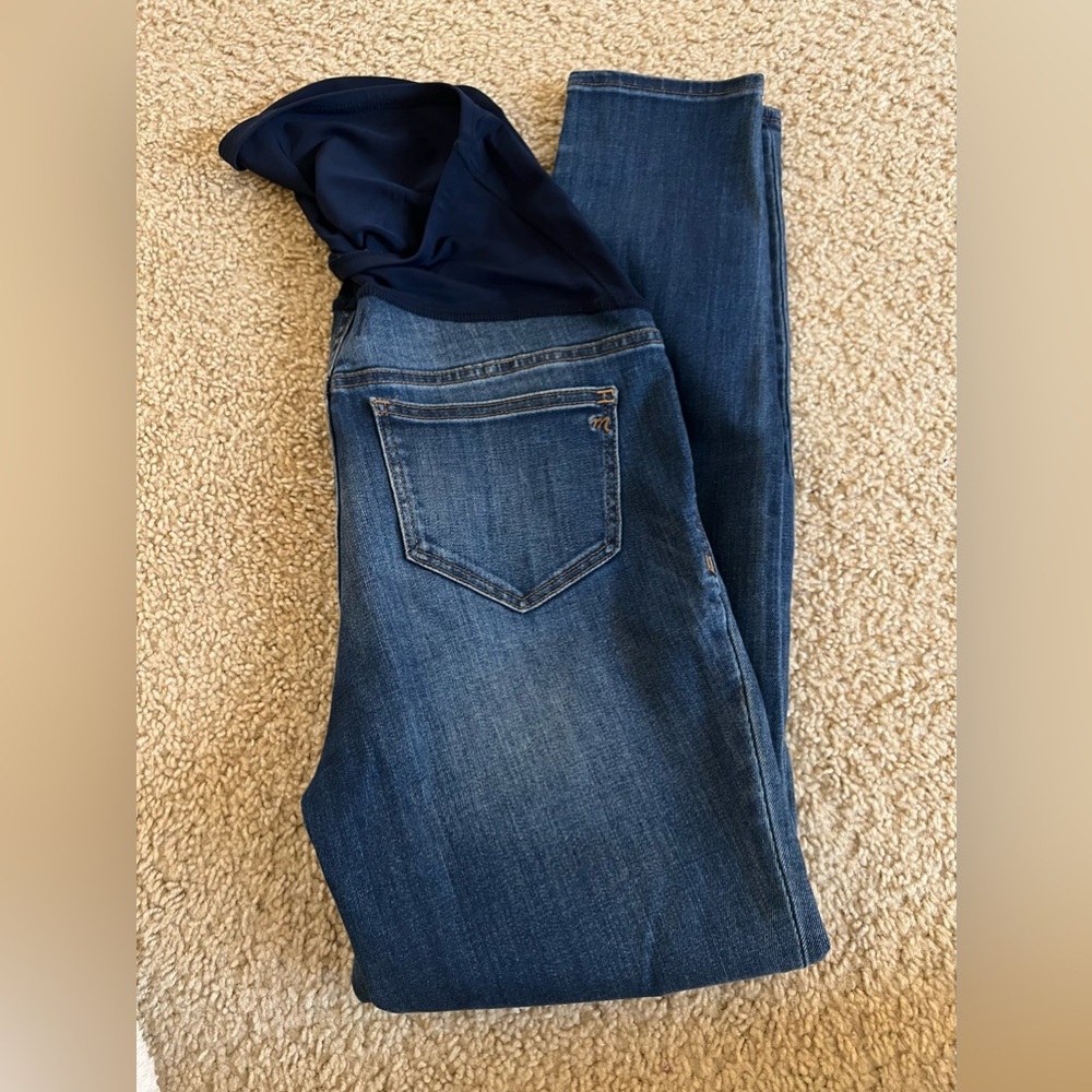 Madewell Maternity, over the belly jeans Size 27